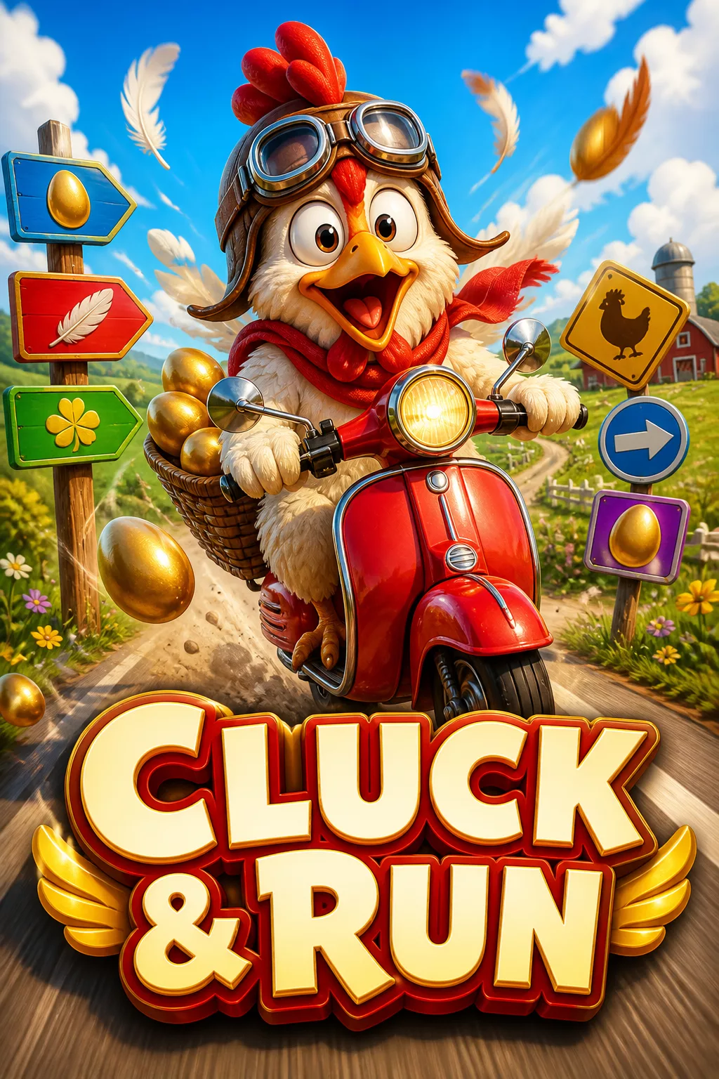 Cluck & Run game artwork