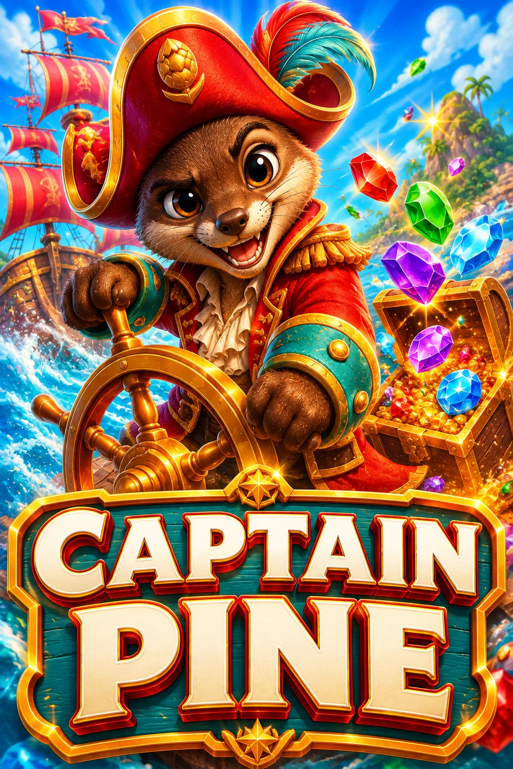 Captain Pine original game artwork